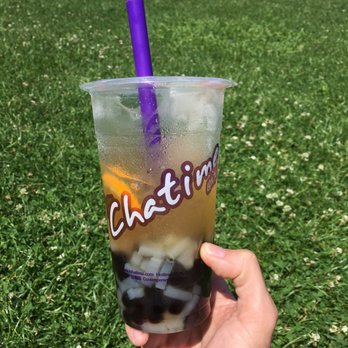 Chatime - I went for kumquat/lemon, no sugar, a bit of ice, tapioca pearls and nate de coco. - Bubble Tea Near Me - Paris, 75