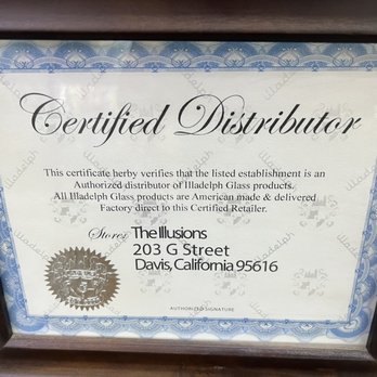 Illusions Smoke Shop - AUTHORIZED DEALER OF ILLADELPH GLASS EVER SINCE 2012 - Tobacco Shops Near Me - Davis, California