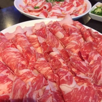 Mr BBQ - Look at the marbling on these guys!!! - Korean Near Me - Fullerton, California