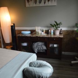 One of the massage rooms at Bella Terra Organic Spa.