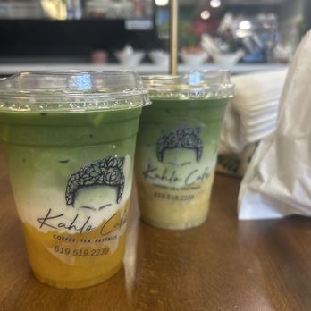 Kahlo Cafe - Mango Matcha Latte - Bakeries Near Me - Oceanside, California Kahlo Cafe - Mango Matcha Latte - Bakeries Near Me - Oceanside, California