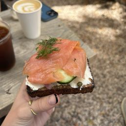 Salmon Tartine Salmon Tartine