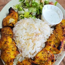 A&A Kabob Grill - Chicken platter