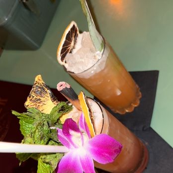 Hammer Workshop & Bar - two cocktails on a table - Cocktail Bars Near Me - Anaheim, California
