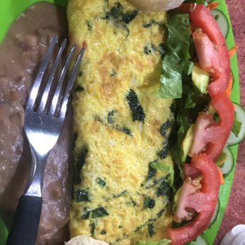 Les Amis - Omelette, ham, cheese, tomato, onion and something something else I forgot :) - Juice Bars & Smoothies Near Me - Playa del Carmen, ROO Les Amis - Omelette, ham, cheese, tomato, onion and something something else I forgot :) - Juice Bars & Smoothies Near Me - Playa del Carmen, ROO