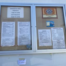 Jonny’s Joint - Menu 2024