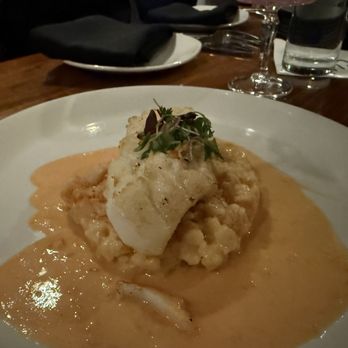 Chart House - Sea bass with lobster risotto - Seafood Near Me - Stateline, Nevada Chart House - Sea bass with lobster risotto - Seafood Near Me - Stateline, Nevada