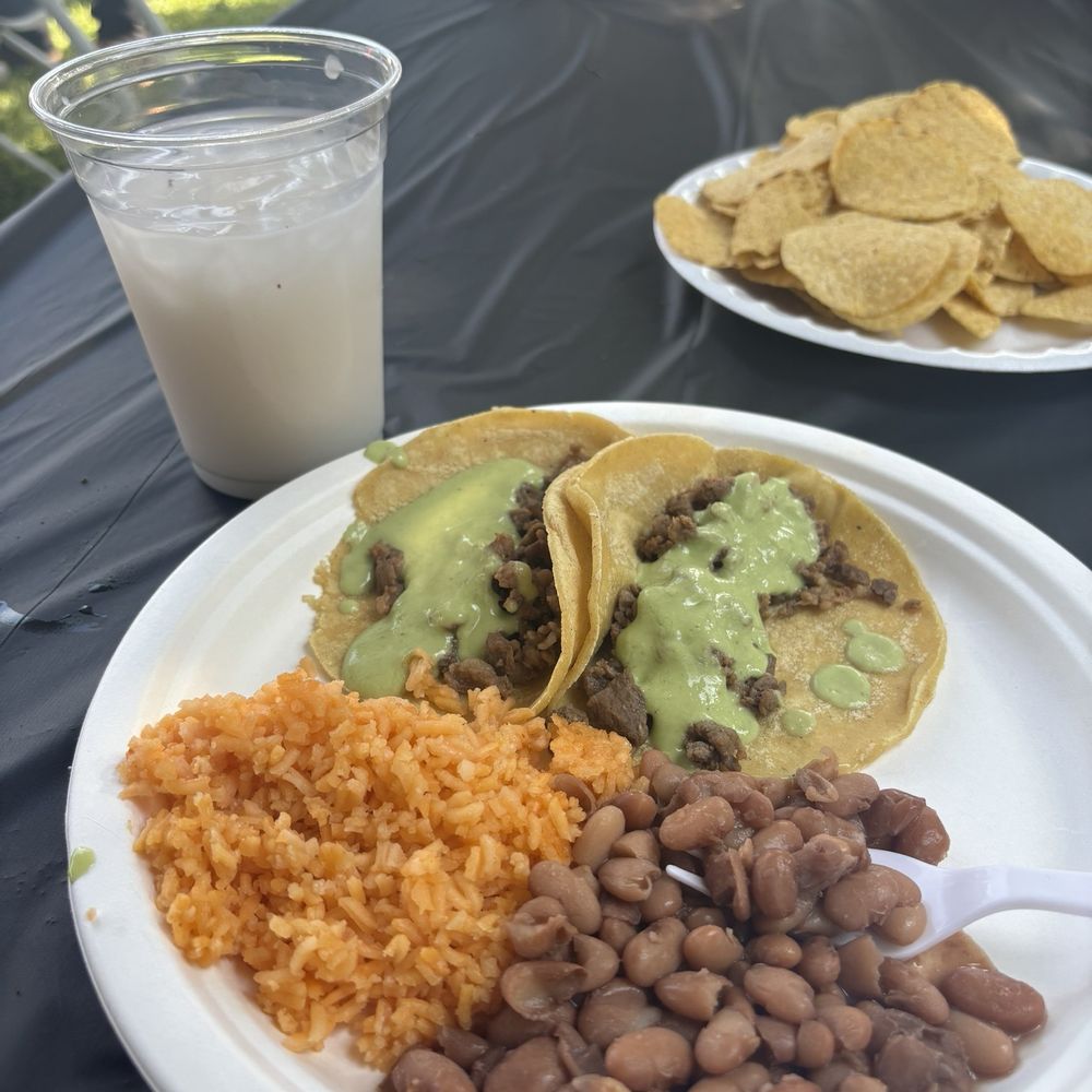 Asada Tacos Rice and Beans - Marianas Tacos