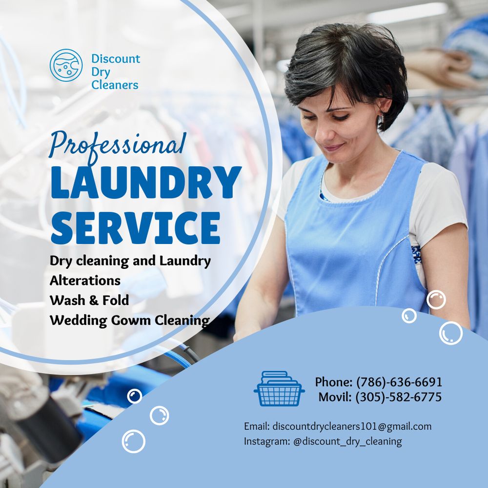 DISCOUNT DRY CLEANERS 9835 SW 72nd St, Miami, Florida Dry Cleaning