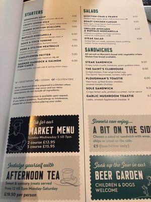 Menu photo 3 The Saint St Andrews, FIF