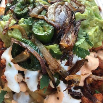 El Veganito - Loaded fries with adobada - Vegan Near Me - La Mesa, California