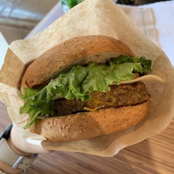 Tera V Burger - No bull deluxe! - Vegetarian Near Me - Vancouver, British Columbia