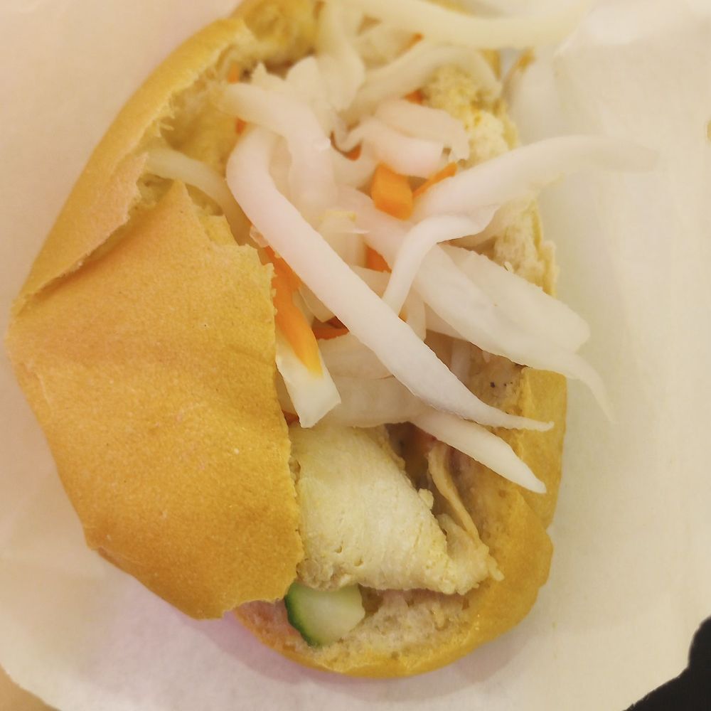 Mama Mai - Chicken banh mi. $12.95 on its own or $15.95 with a Vietnamese iced coffee as part of the Weekday Special. - Vietnamese Near Me - Ottawa, Ontario Mama Mai - Chicken banh mi. $12.95 on its own or $15.95 with a Vietnamese iced coffee as part of the Weekday Special. - Vietnamese Near Me - Ottawa, Ontario