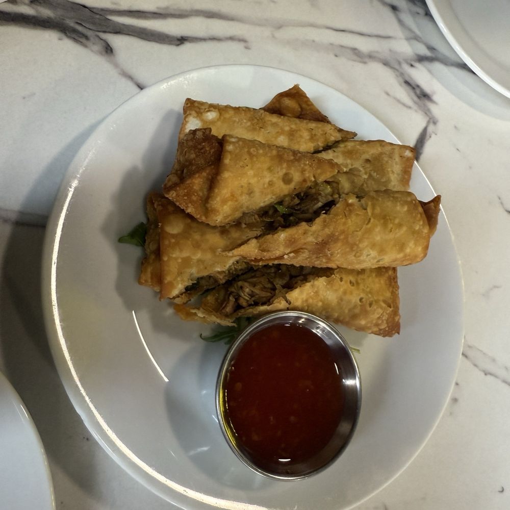 Poach Social - Jerk Chicken Eggrolls - Breakfast & Brunch Near Me - Atlanta, Georgia
