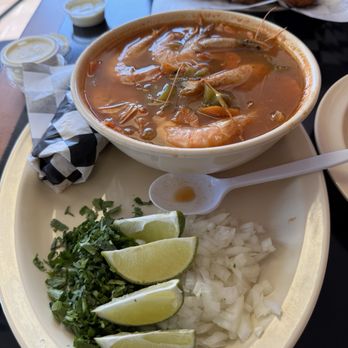 Speedway Grill - Shrimp soup caldo de camarón - Burgers Near Me - Fontana, California Speedway Grill - Shrimp soup caldo de camarón - Burgers Near Me - Fontana, California
