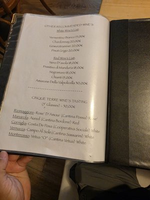 Menu photo 7 Da Eraldo Monterosso al Mare, AG
