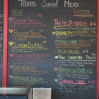 La Chaiteria - Menu - Tacos Near Me - Tucson, Arizona