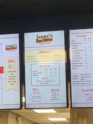 Menu photo 3 Jenny's Fried Chicken Kirbyville, TX Menu photo 3 Jenny's Fried Chicken Kirbyville, TX