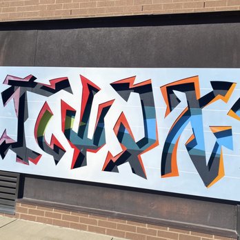 Wicked Letters Mural - Public Art Near Me - Bloomington, Indiana Wicked Letters Mural - Public Art Near Me - Bloomington, Indiana