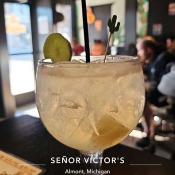 Senor Victor's - Mango Tango margarita - Tacos Near Me - Almont, Michigan
