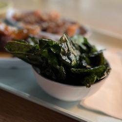 The Counter at Chef & the Farmer - Fried collards