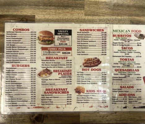 Menu photo 1 Valley Super Burger El Monte, CA Menu photo 1 Valley Super Burger El Monte, CA