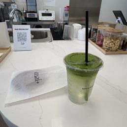 Coconut matcha and cookie Coconut matcha and cookie