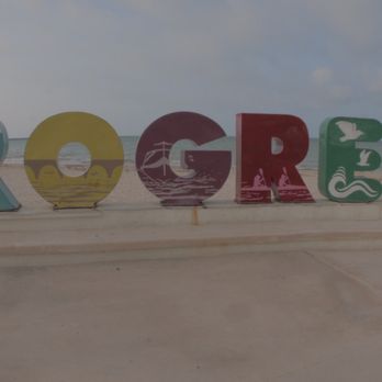 El Ha Guay - Progreso sign - Seafood Near Me - Progreso, YUC