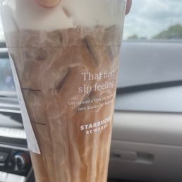 Trenta cold brew with vanilla sweet cream cold foam. Yum!!!
