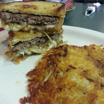 Kali's Kitchen - Patty Melt with Hash Browns - New American Near Me - Crossville, Tennessee