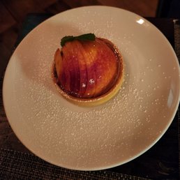 NYC Restaurant Week Summer 2024 peach tart NYC Restaurant Week Summer 2024 peach tart