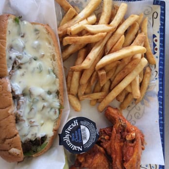 J Buffalo House - Philly cheese steak, wings and fries combo. - Chicken Wings Near Me - Lake City, Georgia J Buffalo House - Philly cheese steak, wings and fries combo. - Chicken Wings Near Me - Lake City, Georgia