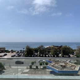 View from the patio outside of CURE