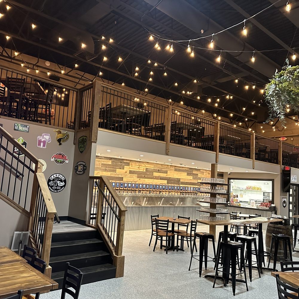 Geneva Taphouse - This is what the lower and upper floor looks like - Beer Bar Near Me - Lake Geneva, Wisconsin