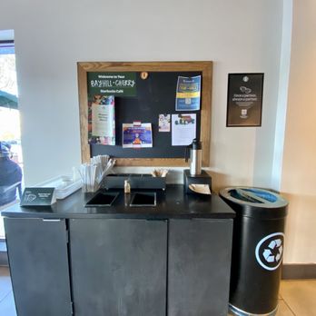 Starbucks - Condiment counter - Coffee & Tea Near Me - San Bruno, California
