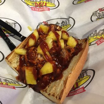Beach Hut Deli - Messy and good!!! - Sandwiches Near Me - Dana Point, California