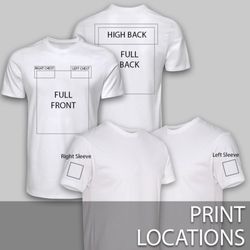 Got Apparel - Popular T shirt Printing Locations!