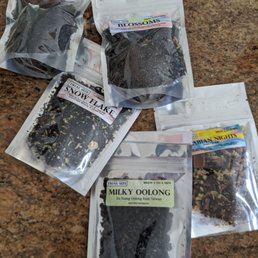 Sample teas, most are $5.25 Sample teas, most are $5.25