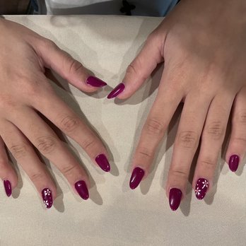 Elegant Nails - My 15 year old nails done by Quynh. Awesome job as well with little pretty flowers. We will definitely come back - Nail Salons Near Me - Stockton, California Elegant Nails - My 15 year old nails done by Quynh. Awesome job as well with little pretty flowers. We will definitely come back - Nail Salons Near Me - Stockton, California