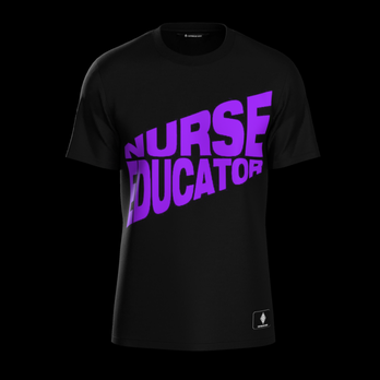 Everything But Scrubs - Diagonal Nurse Educator T-Shirt - Women's Clothing Near Me Everything But Scrubs - Diagonal Nurse Educator T-Shirt - Women's Clothing Near Me