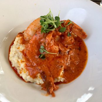 The Edison - Shrimp and grits. Good but not great. - Steakhouses Near Me - Tallahassee, Florida