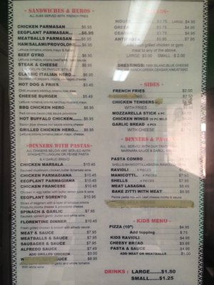 Menu photo 1 Ciao Bella Pizzeria Chapel Hill, NC