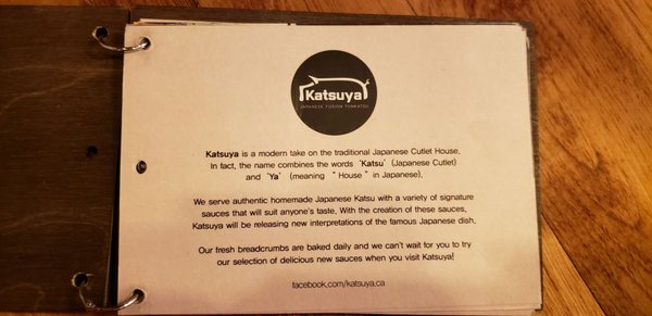 Menu photo 6 Katsuya Toronto, ON