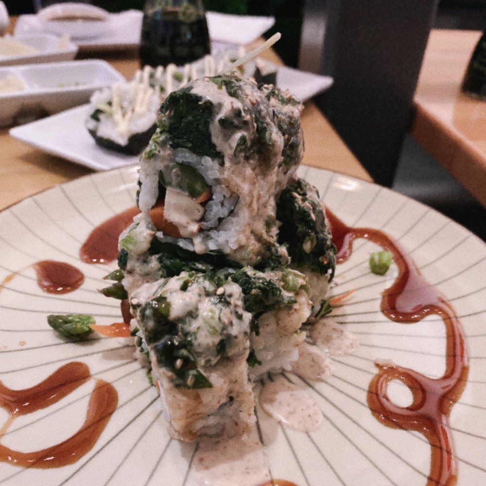 39 Degrees - Black Pearl Roll - Japanese Near Me - Long Beach, California 39 Degrees - Black Pearl Roll - Japanese Near Me - Long Beach, California