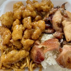 Stir Fry 88 - 2 item combo with honey chicken and bourbon chicken