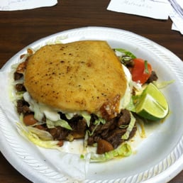 Beef Fajita Gordita Beef Fajita Gordita