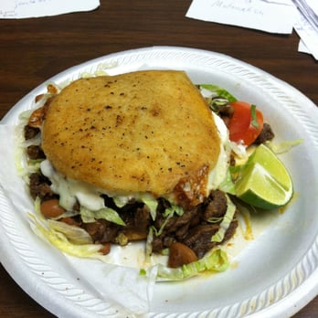 Matamoros Tacos - Beef Fajita Gordita - Food Stands Near Me - Austin, Texas Matamoros Tacos - Beef Fajita Gordita - Food Stands Near Me - Austin, Texas