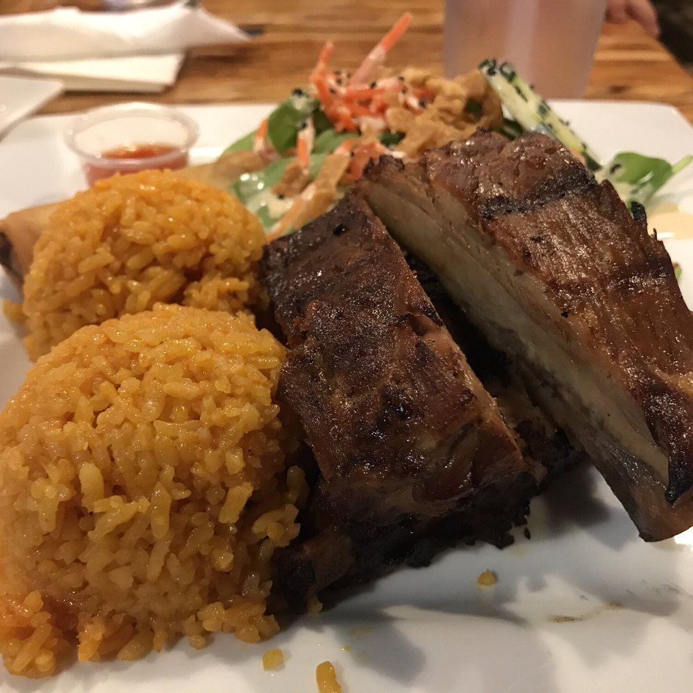 Guahan Grill - Locals Deluxe w/ Pork Ribs ($12) - Barbeque Near Me - Oceanside, California Guahan Grill - Locals Deluxe w/ Pork Ribs ($12) - Barbeque Near Me - Oceanside, California