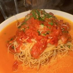 Riviera Pizza - Summer pasta angel hair