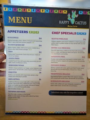 Menu photo 3 Happy Cactus Mexican Cocina Dunedin, FL Menu photo 3 Happy Cactus Mexican Cocina Dunedin, FL